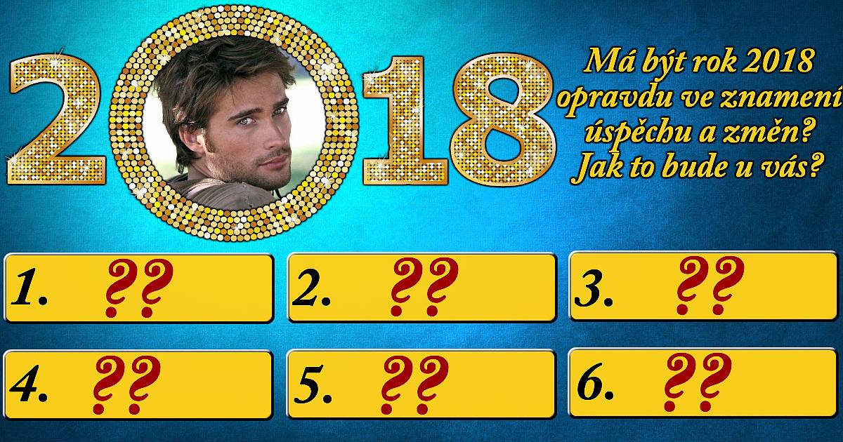 Má být rok 2018 opravdu ve znamení úspěchu a změn? Jak to bude u vás?