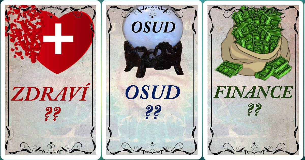 Osud, zdraví, finance. Koho by nezajímala ta nejdůležitější otázka?