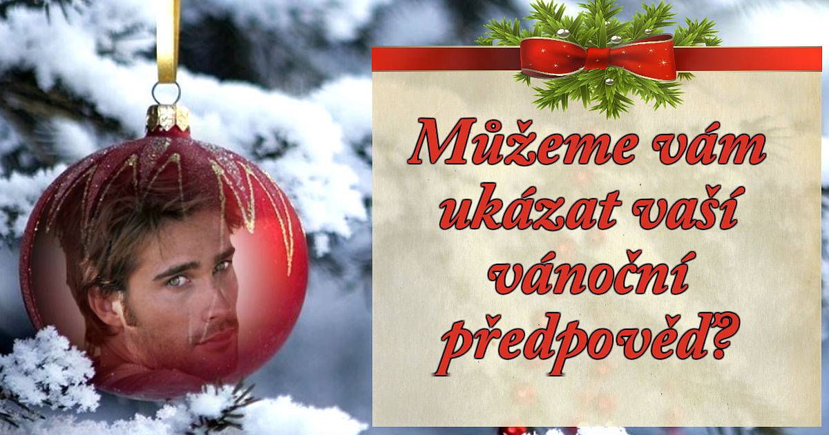 Můžeme vám ukázat vaší vánoční předpověď?
