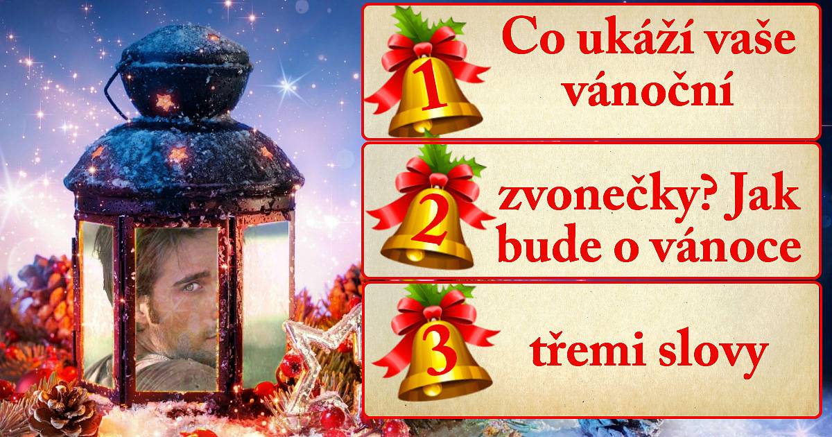 Co ukáží vaše vánoční zvonečky? Jaké budou Vánoce třemi slovy?