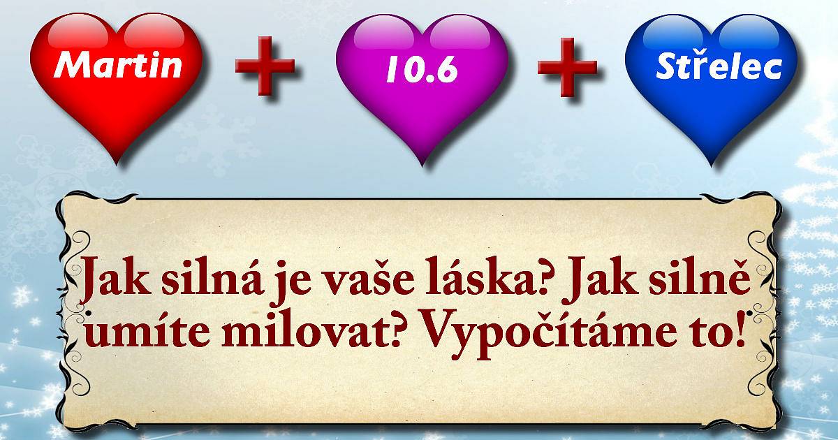 Jak silná je vaše láska? Jak silně umíte milovat? Vypočítáme to!