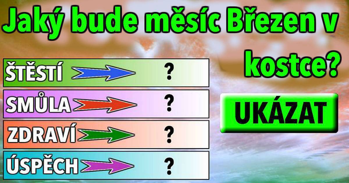 Jaký bude měsíc březen v kostce?
