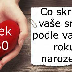 Co skrývá vaše srdce podle vašeho roku narození??