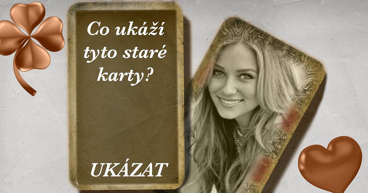 Co ukáží tyto staré karty?