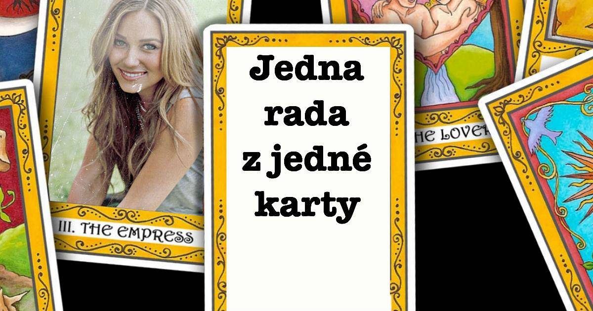 Jedna rada z jedné karty