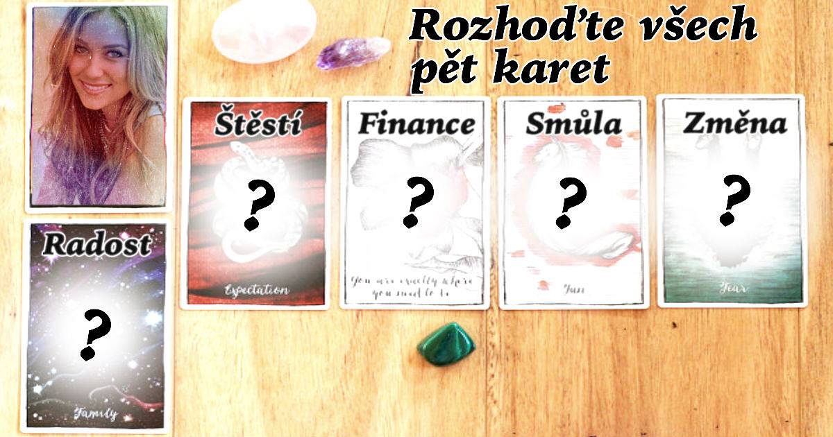 Rozhoďte všech pět karet