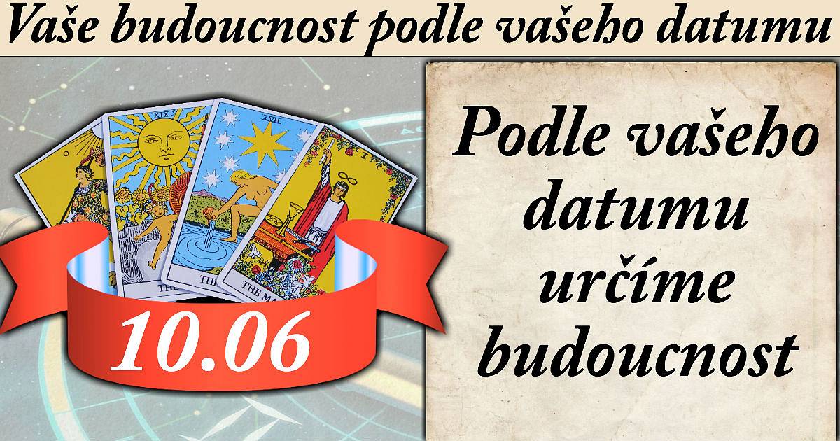 Vaše budoucnost podle data narození?