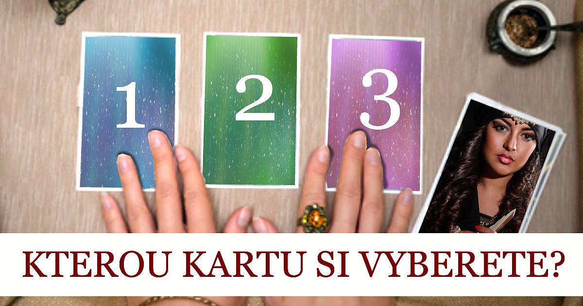 Tři karty od kartářky Moniky vám něco napoví!