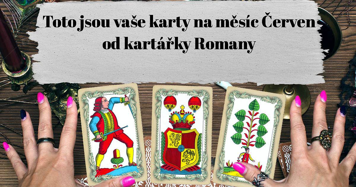 Toto jsou vaše karty na měsíc červen