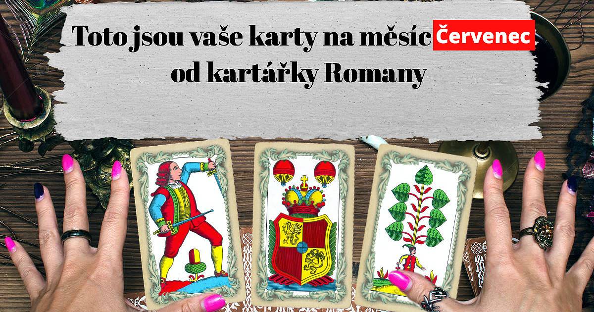 Zde jsou vaše karty na měsíc červenec