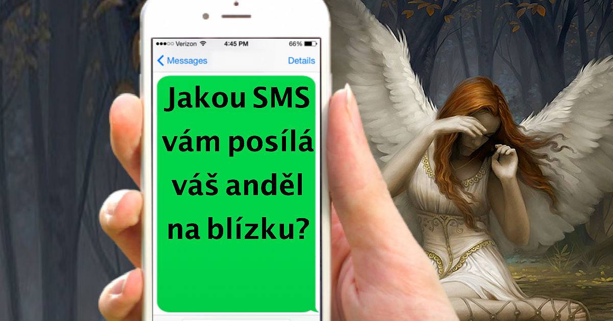 SMS od tvého anděla je tady. Přečti si ji!