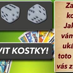 Zastavte magické kostky! Jaké číslo vám kostky ukáží a co pro vás znamená?