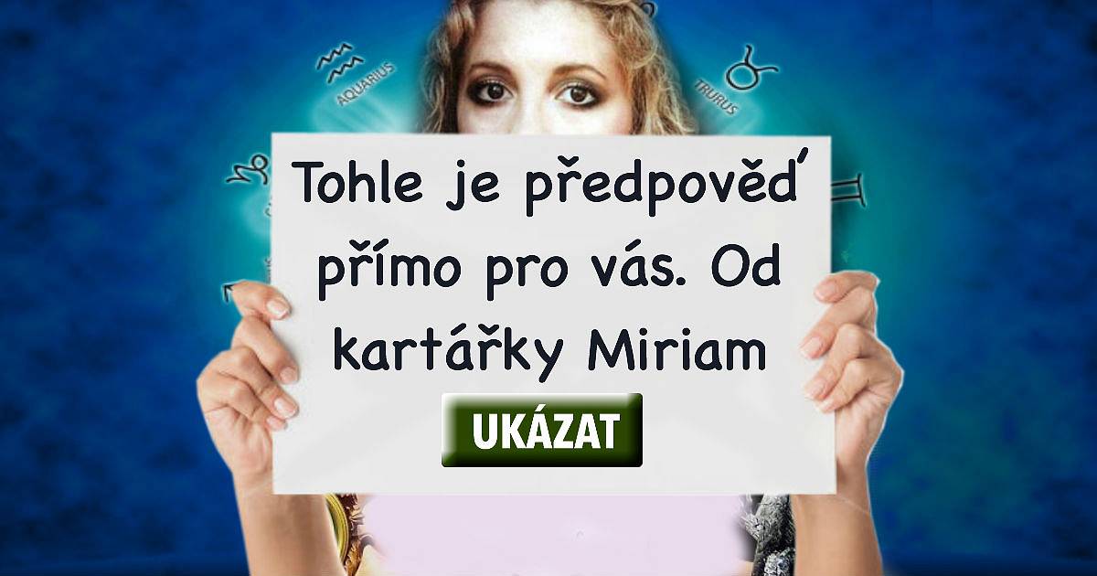 Chcete předpověď přímo pro vás a zcela zdarma? Tak jste tu správně!