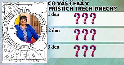 Co vás čeká v příštích třech dnech?