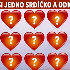 Vyberte si jedno srdíčko a odkryjte jej!