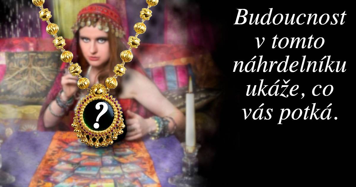 Budoucnost v tomto náhrdelníku ukáže, co vás potká.