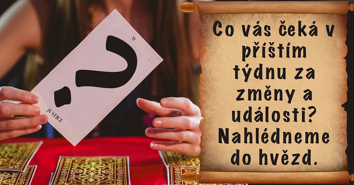 Co vás čeká v příštím týdnu za změny a události? Nahlédneme do hvězd.