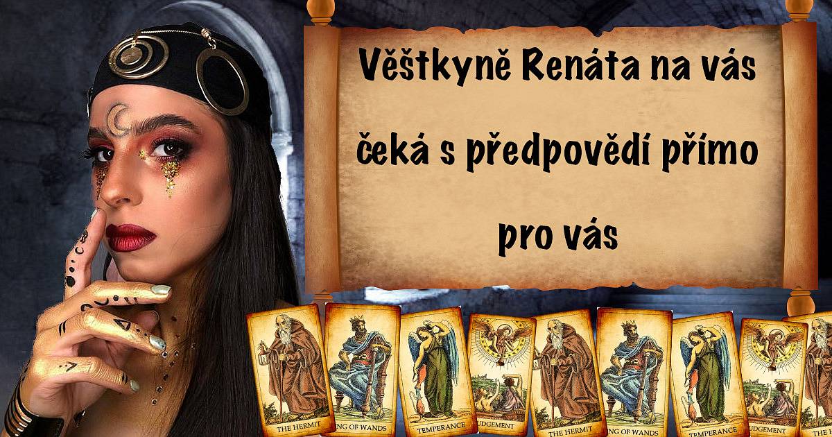 Věštkyně Renáta na vás čeká s předpovědí přímo pro vás