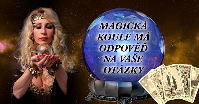 Magická koule má odpověď na vaše otázky. Podívejte se ihned!