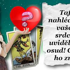 Tafia nahlédla do vašeho srdce, a uviděla váš osud! Chcete ho znát?
