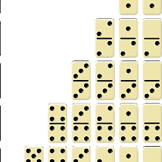 Rozhoďte magické domino kostky, které vám ukáží vaší budoucnost.